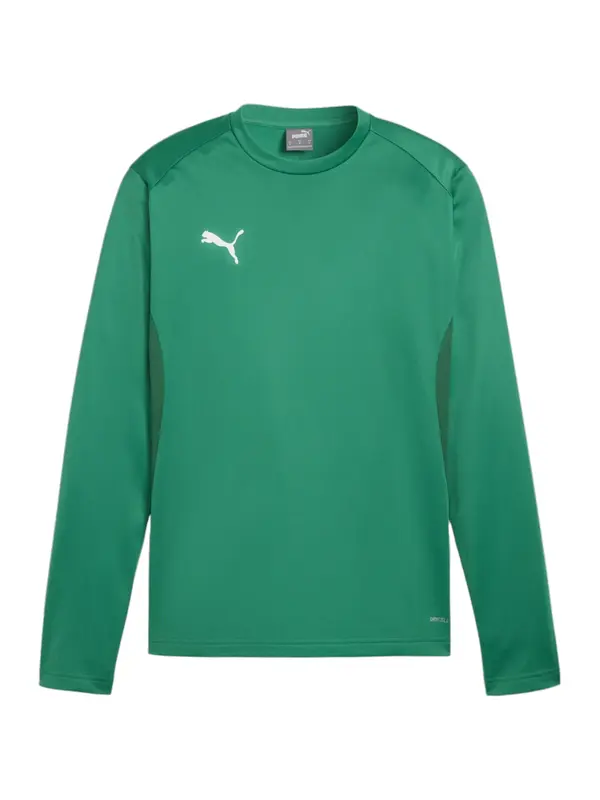 PUMA PUMA Športna majica 'teamGOAL'  zelena / bela