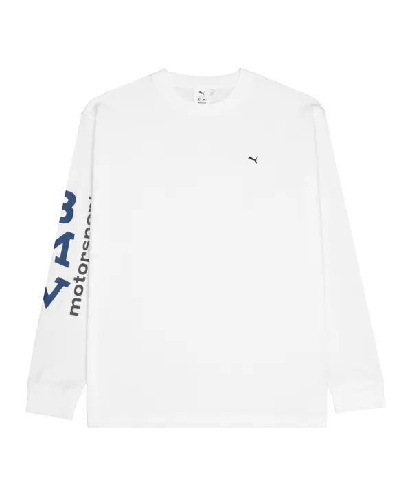PUMA PUMA Športna majica  temno modra / bela