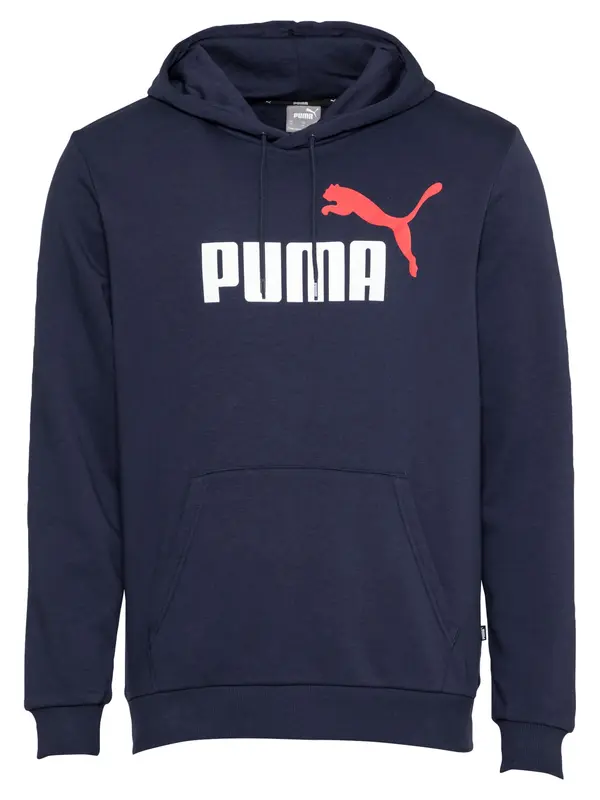 PUMA PUMA Športna majica  temno modra / rdeča / bela