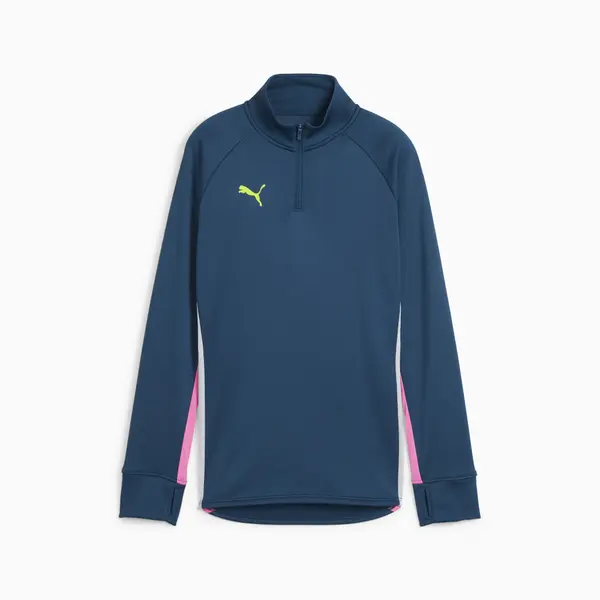 PUMA PUMA Športna majica  temno modra / roza / bela