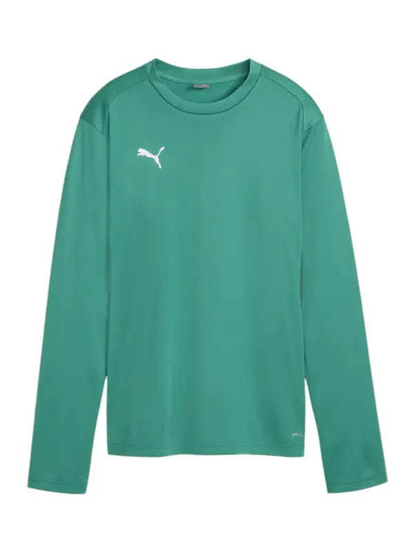 PUMA PUMA Športna majica  zelena / srebrna / bela