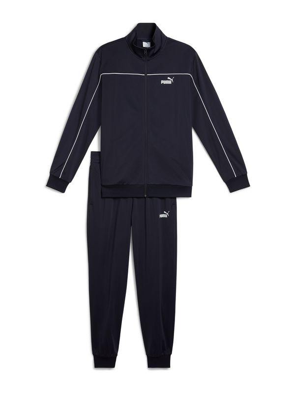 PUMA PUMA Športna trenirka  mornarska / bela