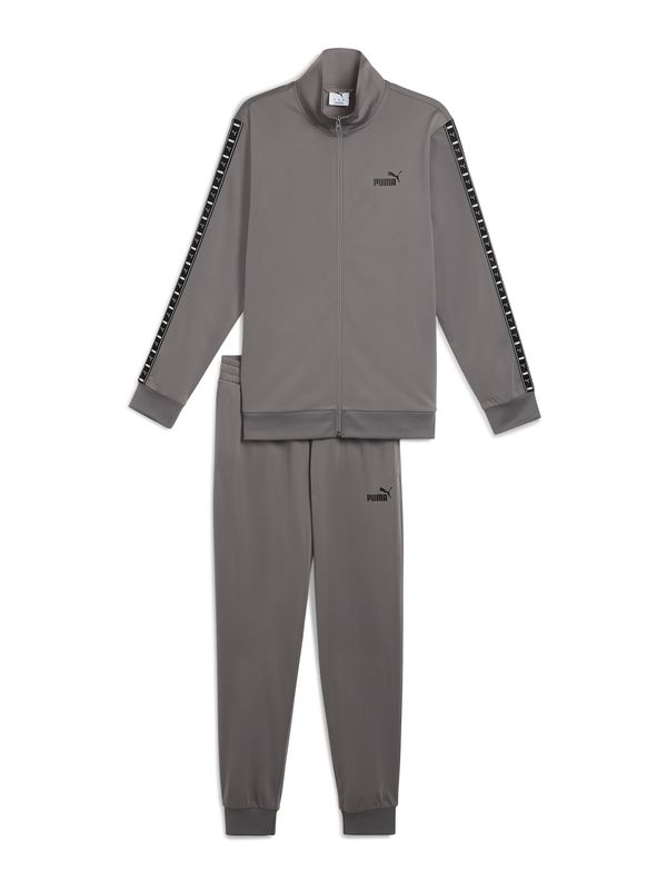 PUMA PUMA Športna trenirka  siva / črna