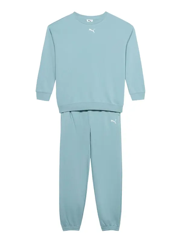 PUMA PUMA Športna trenirka  svetlo modra / bela