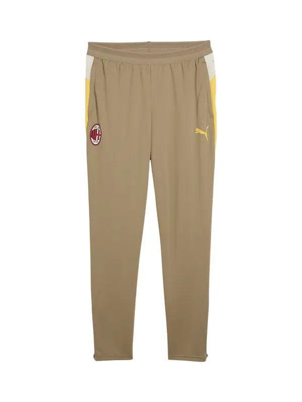 PUMA PUMA Športne hlače 'AC Milan 25/26'  kapučino / rumena / rdeča