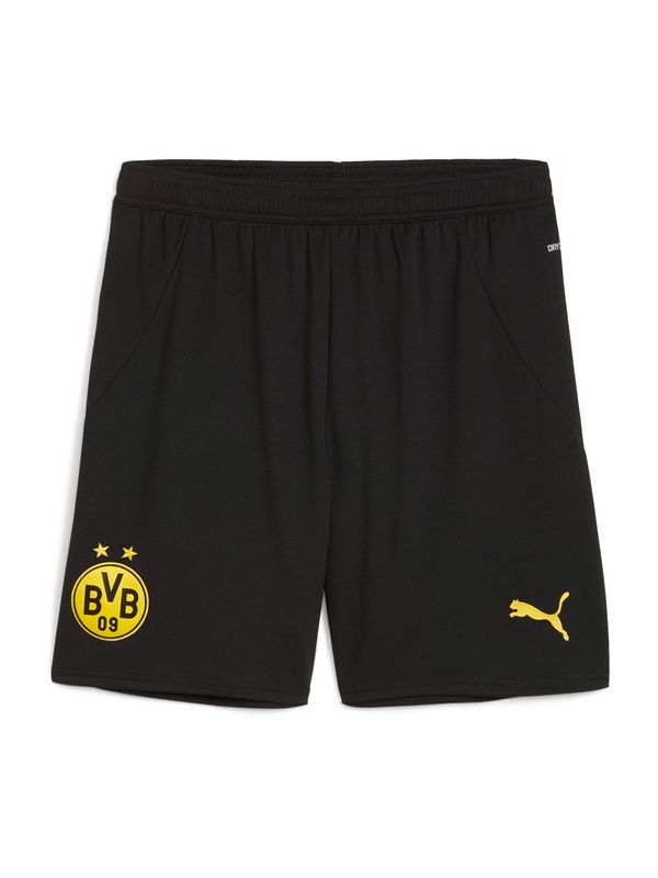 PUMA PUMA Športne hlače 'Borussia Dortmund 24/25'  rumena / črna