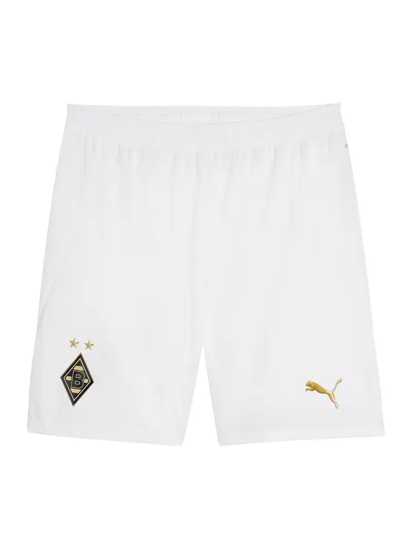 PUMA PUMA Športne hlače 'Borussia Mönchengladbach 2025/2026'  zlata / črna / bela