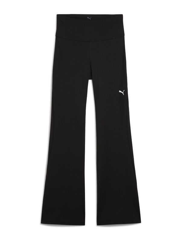 PUMA PUMA Športne hlače 'CLOUDSPUN'  črna / bela