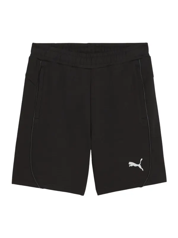 PUMA PUMA Športne hlače  črna / bela