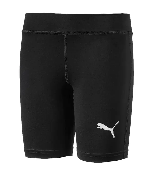 PUMA PUMA Športne hlače  črna / bela