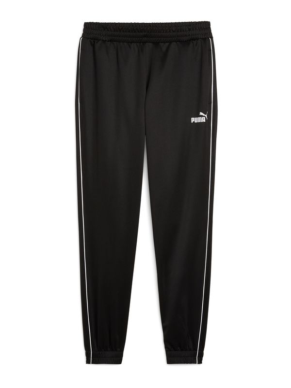 PUMA PUMA Športne hlače  črna / bela