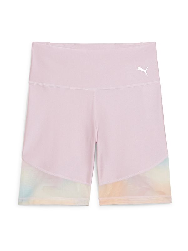 PUMA PUMA Športne hlače 'DAZE 7'  modra / svetlo oranžna / roza / bela