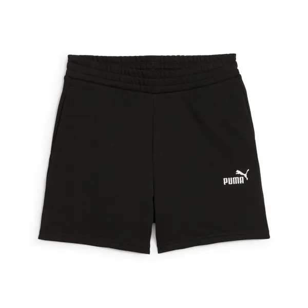 PUMA PUMA Športne hlače 'Ess No. 1'  črna / bela