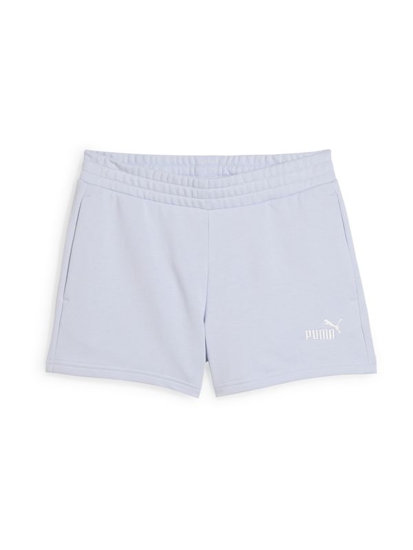 PUMA PUMA Športne hlače 'ESS No. 1'  golobje modra / bela