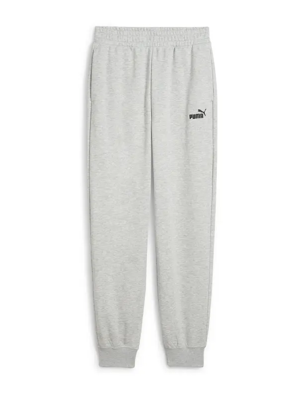PUMA PUMA Športne hlače 'ESS No. 1'  pegasto siva