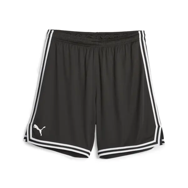 PUMA PUMA Športne hlače 'Hoops Team Game'  črna / bela