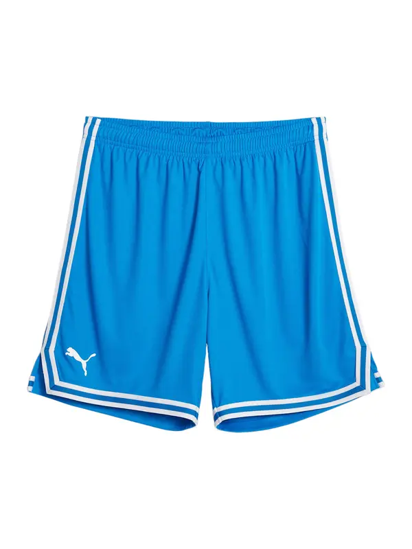 PUMA PUMA Športne hlače 'Hoops Team Game'  modra / bela