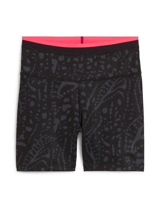 PUMA PUMA Športne hlače 'HYPERNATURAL'  temno siva / malina / črna