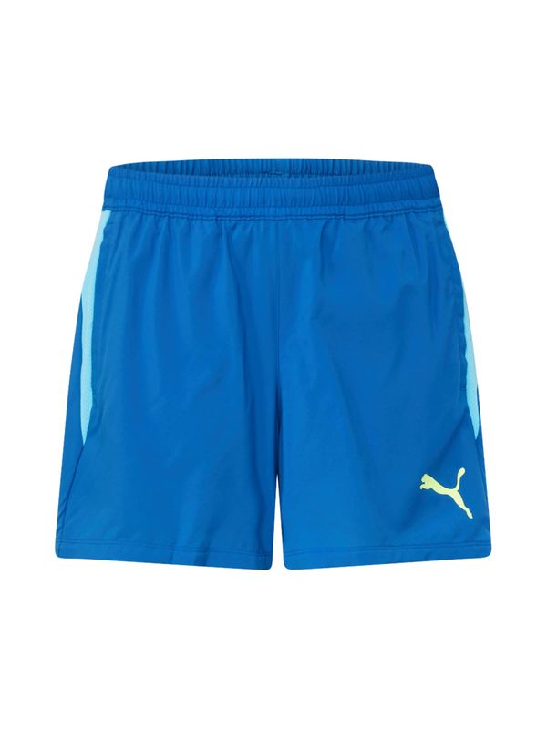PUMA PUMA Športne hlače 'Individual TeamGOAL'  kraljevo modra / svetlo modra / rumena