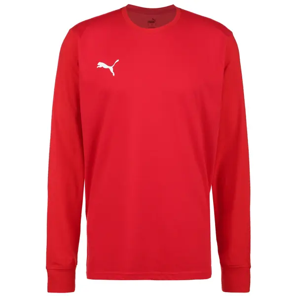 PUMA PUMA Športne hlače  krvavo rdeča / bela