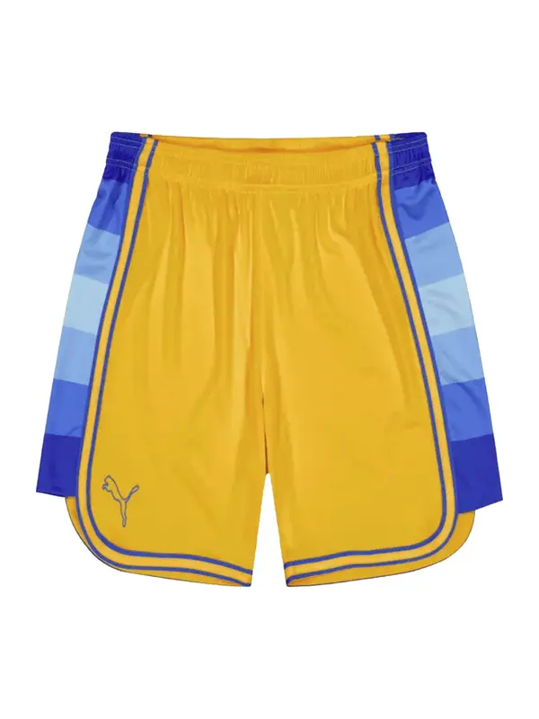 PUMA PUMA Športne hlače 'Maccabi Tel Aviv'  modra / svetlo modra / temno modra / rumena