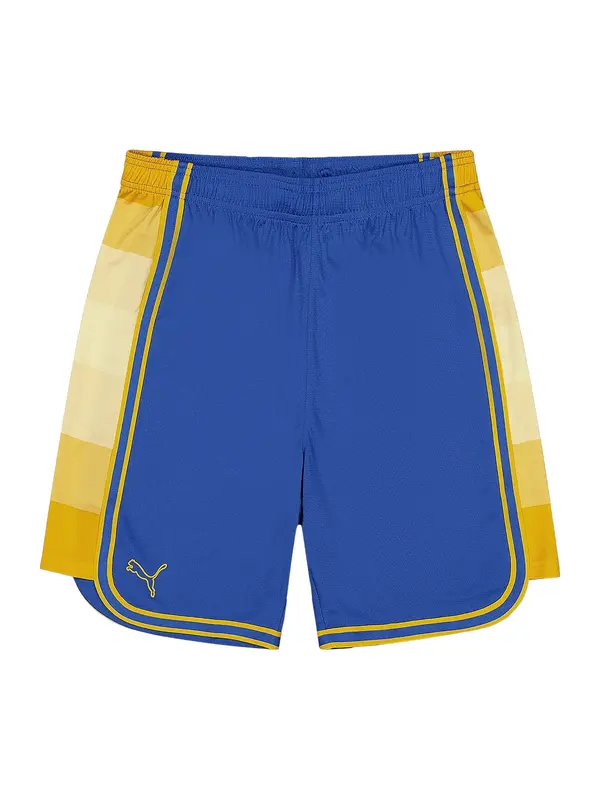 PUMA PUMA Športne hlače 'Maccabi Tel Aviv'  pesek / modra / gorčica / svetlo rumena