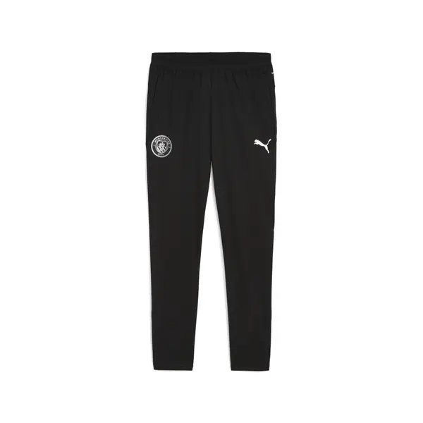 PUMA PUMA Športne hlače 'Manchester City'  črna / bela