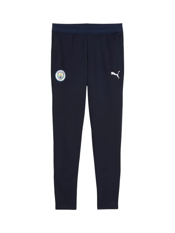 PUMA PUMA Športne hlače 'Manchester City'  mornarska / bela