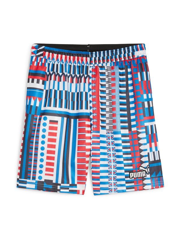 Puma PUMA Športne hlače  marine / azur / vijolična / bela