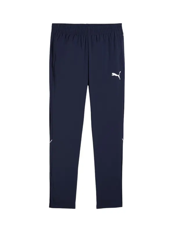 PUMA PUMA Športne hlače  modra / bela