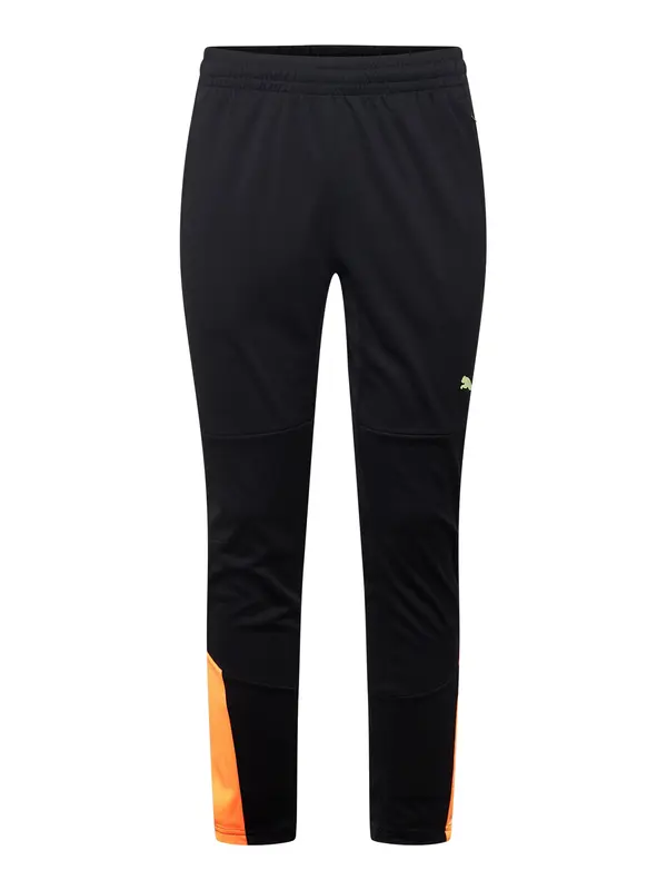 PUMA PUMA Športne hlače  pastelno zelena / oranžna / črna