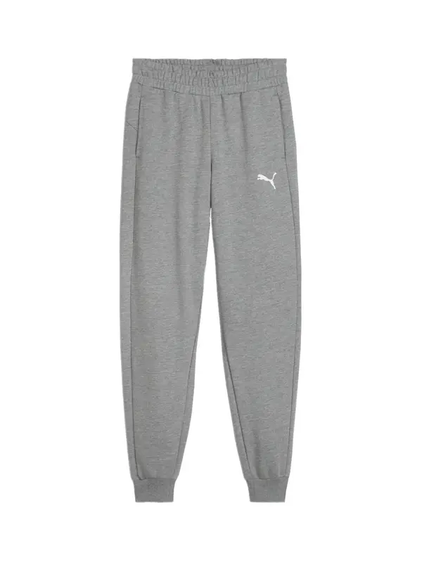 PUMA PUMA Športne hlače  pegasto siva / bela