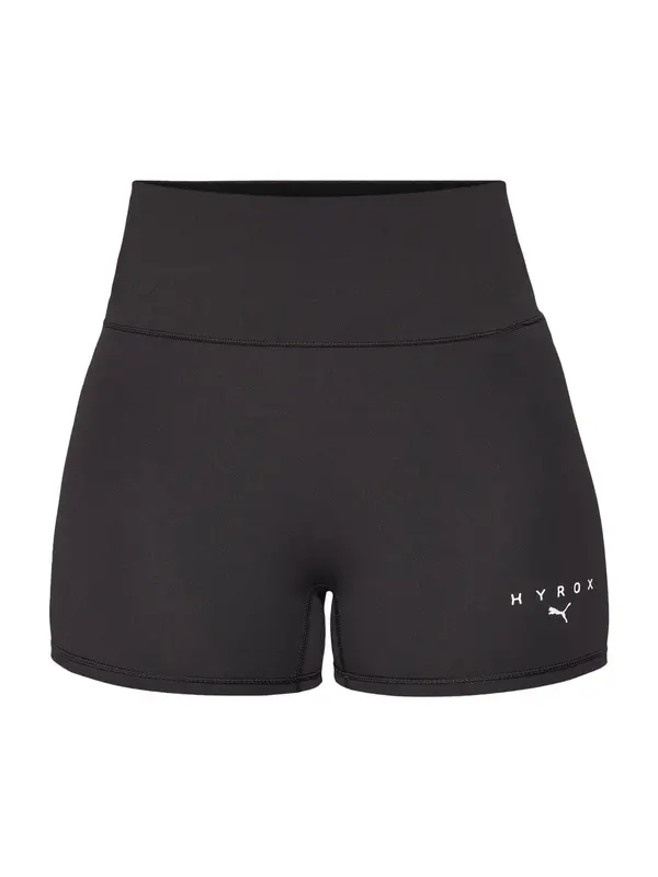 PUMA PUMA Športne hlače 'PUMA X HYROX SHAPELUXE 3'  črna / bela