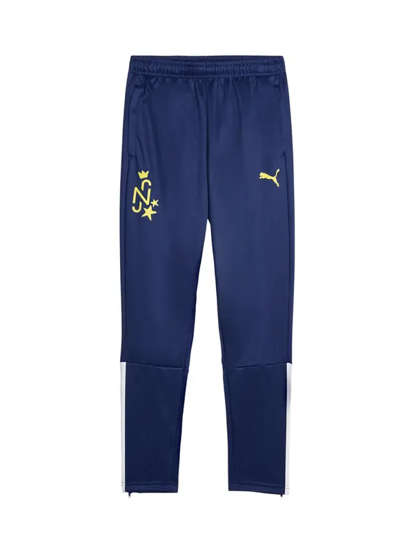 PUMA PUMA Športne hlače 'Puma x Neymar Jr'  temno modra / limona / off-bela