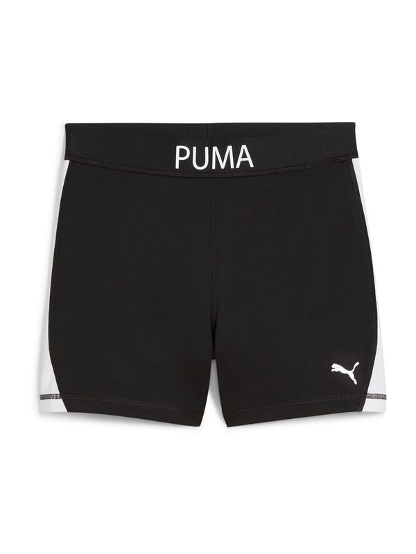 PUMA PUMA Športne hlače 'STRONG'  črna / bela