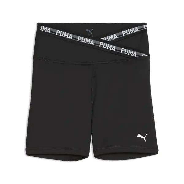 PUMA PUMA Športne hlače 'Strong'  črna / bela