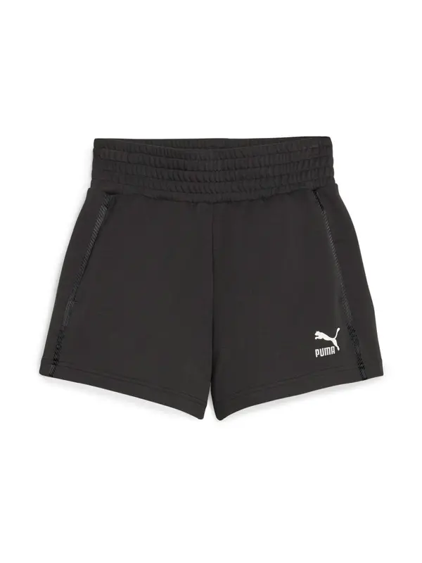 PUMA PUMA Športne hlače 'T7'  črna / bela