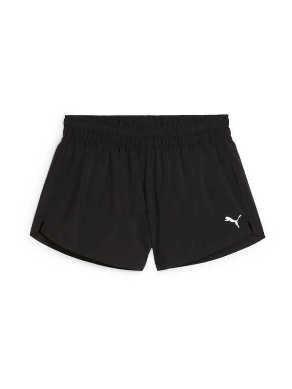 PUMA PUMA Športne hlače 'TAD ESSENTIAL'  črna / bela