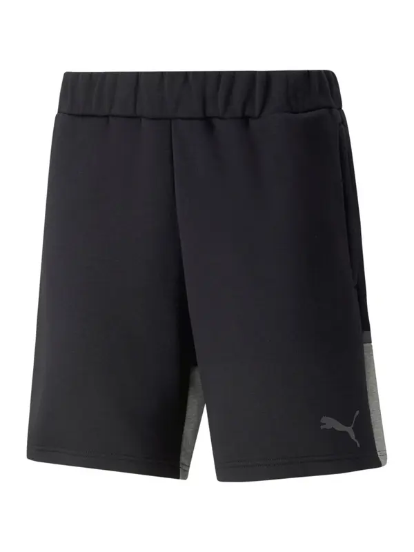 PUMA PUMA Športne hlače 'Team Cup'  siva / črna