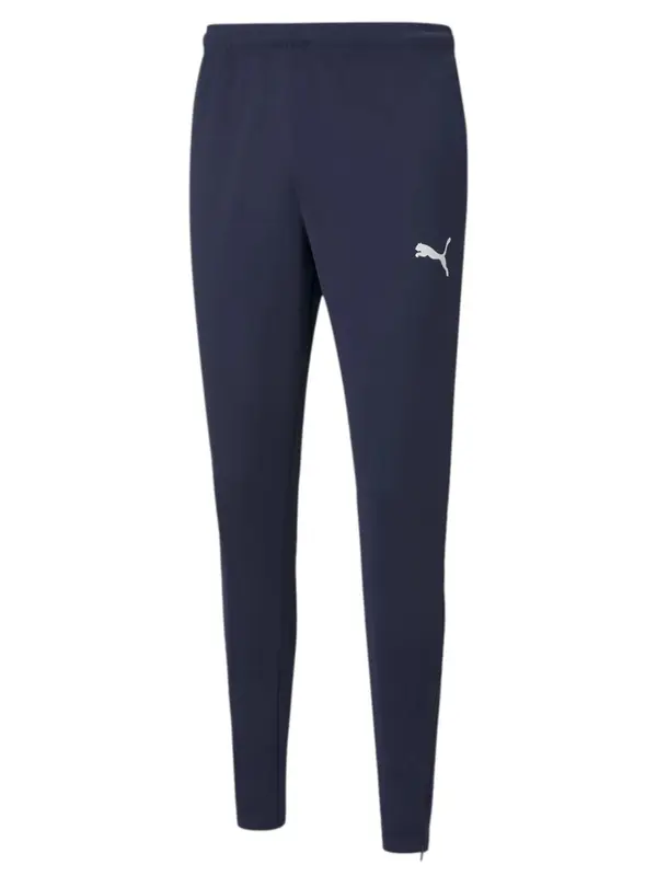 PUMA PUMA Športne hlače 'Team Rise'  mornarska / bela