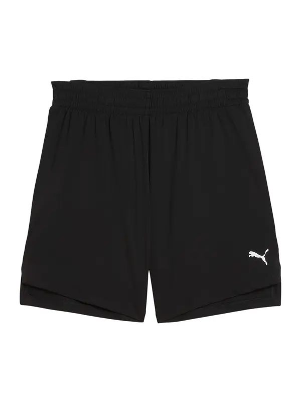 PUMA PUMA Športne hlače 'TeamJaws Starter'  črna / bela