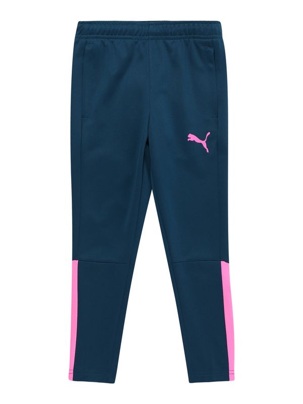 PUMA PUMA Športne hlače 'TeamLiga'  marine / svetlo roza