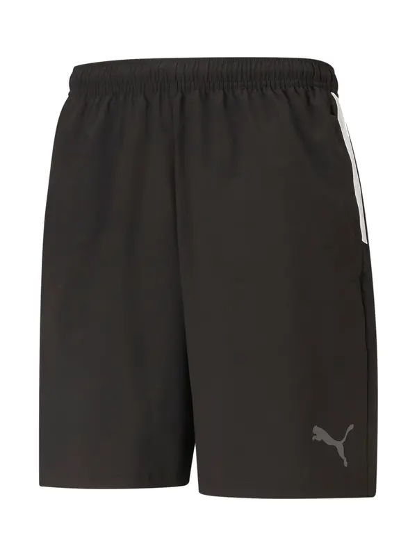 PUMA PUMA Športne hlače 'TeamLiga'  temno siva / črna