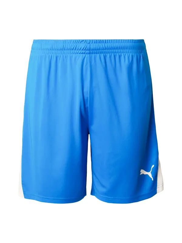 PUMA PUMA Športne hlače 'TeamLiga26'  nebeško modra / bela