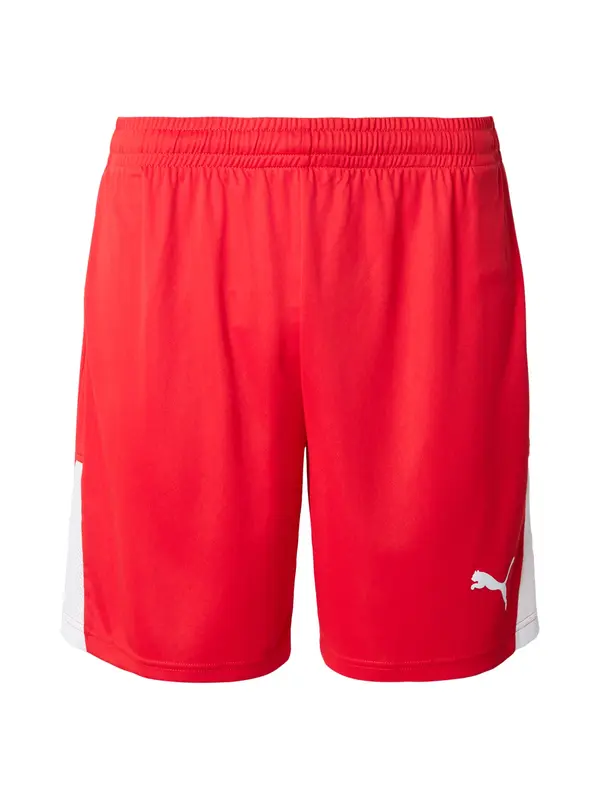 PUMA PUMA Športne hlače 'TeamLiga26'  rdeča / bela