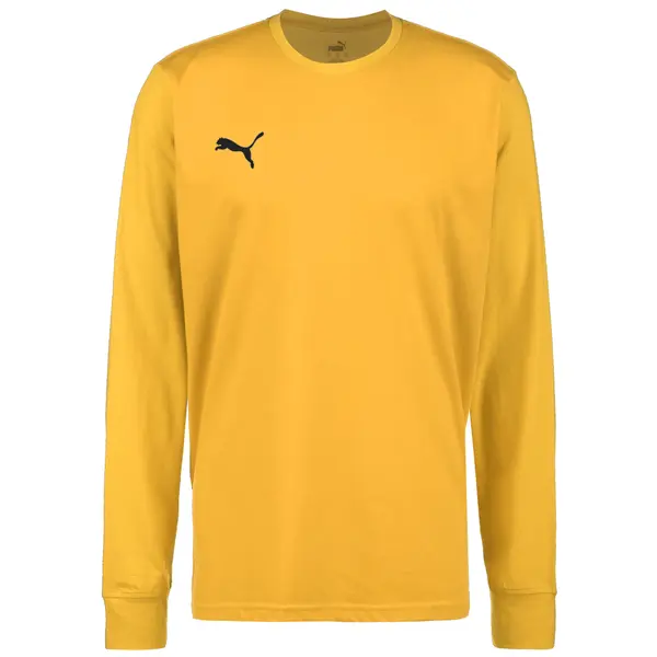 PUMA PUMA Športne hlače  temno rumena / črna