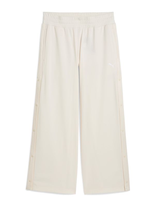 PUMA PUMA Športne hlače 'Wardrobe Ess'  bela / volneno bela