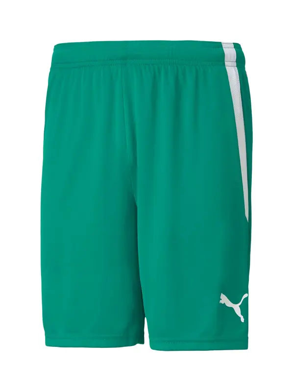 PUMA PUMA Športne hlače  zelena / bela