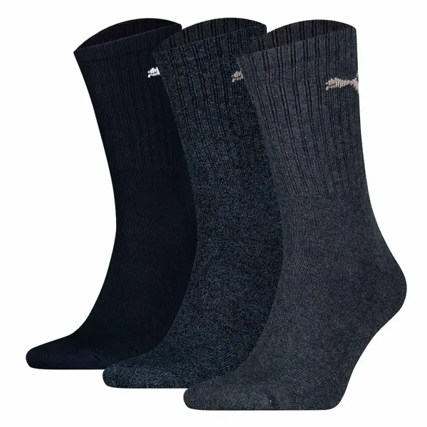 PUMA PUMA Športne nogavice  mornarska / nočno modra / pegasto siva