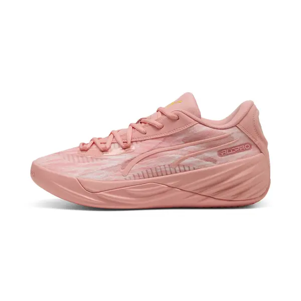 PUMA PUMA Športni čevelj 'All-Pro Nitro'  rumena / roza / rosé / bela